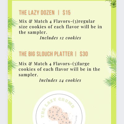 The Big Slouch Platter(Maximum 4 Flavors)