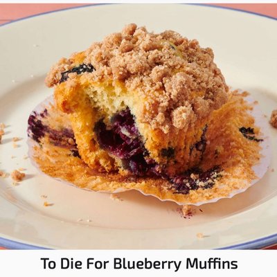 To Die For Jumbo Blueberry Muffins 