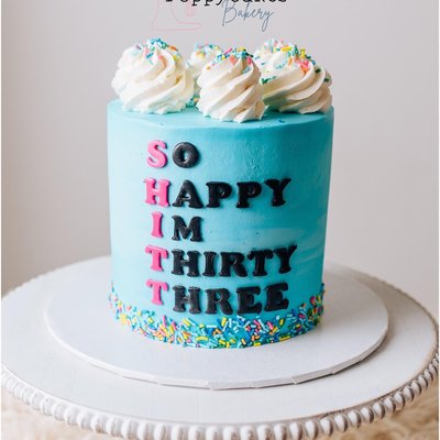 6” Round Cake 