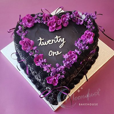 8 " Heart Cake