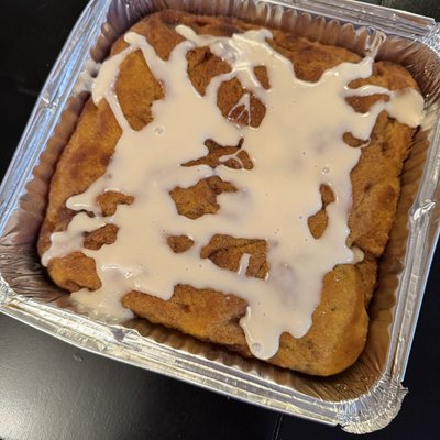 Pumpkin Cinnamon Roll Focaccia