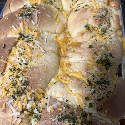 Crawfish Bread King Cake 