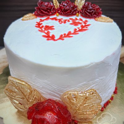 6” Vegan Vanilla Cake  