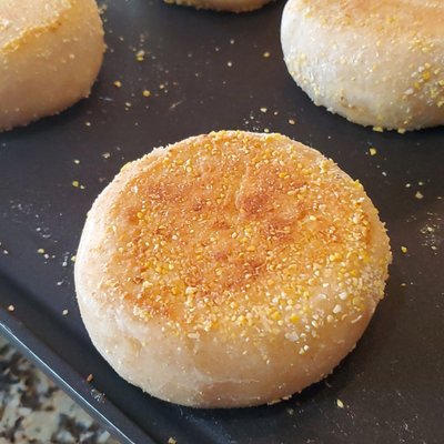 Sourdough English Muffins
