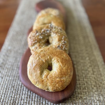 Gluten Free, Dairy Free Bagels (6 Large)
