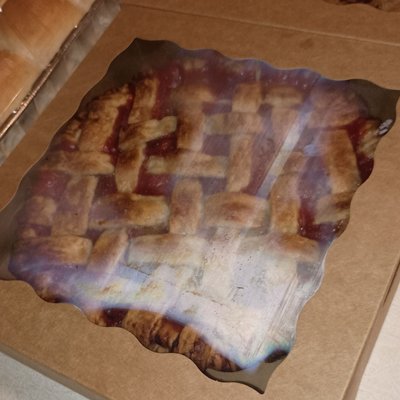  Fruit Pie 9 Inch Strawberry Rhubarb 
