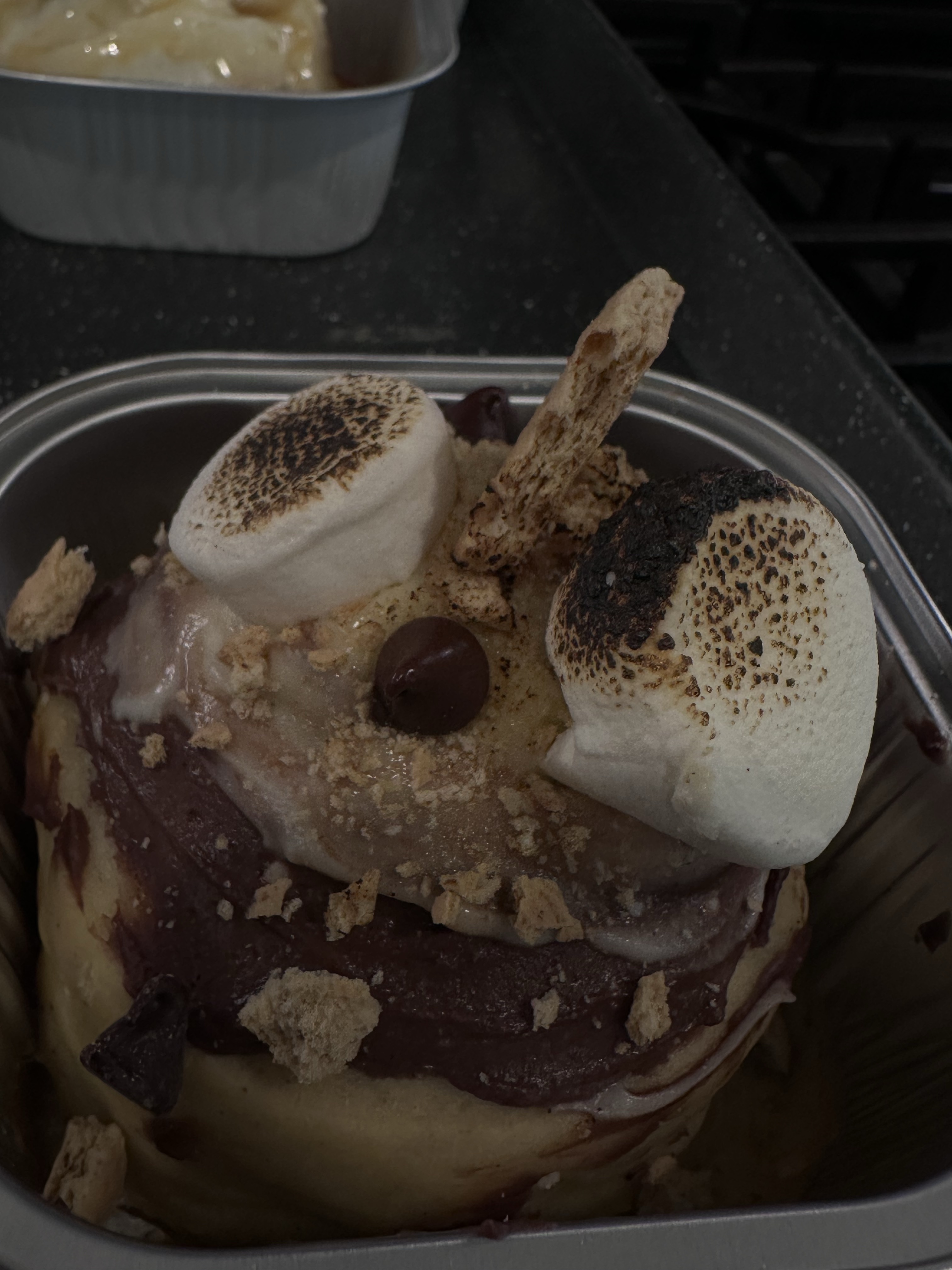 Smores Cinnamon Roll