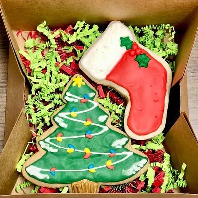 Christmas Tree And Stocking Gift Set 