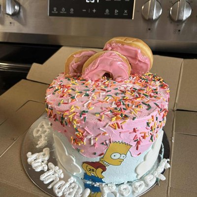 Burt Simpson Cakes 8” 