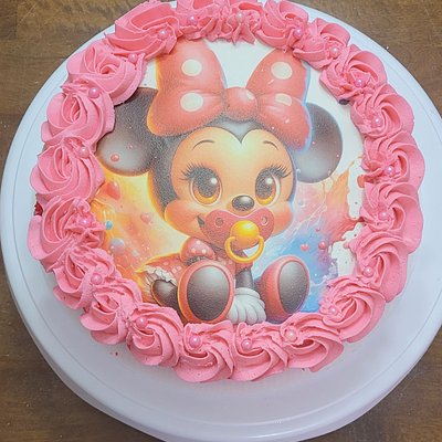 Mini Mouse Smash Cake 