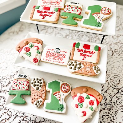 Deluxe Custom Royal Icing Sugar Cookies (1 Dozen) 