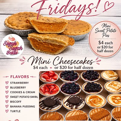 Mini Cheesecakes Half Dozen