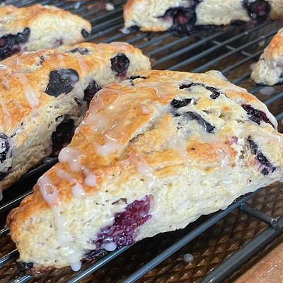 Blueberry Lemon Scone