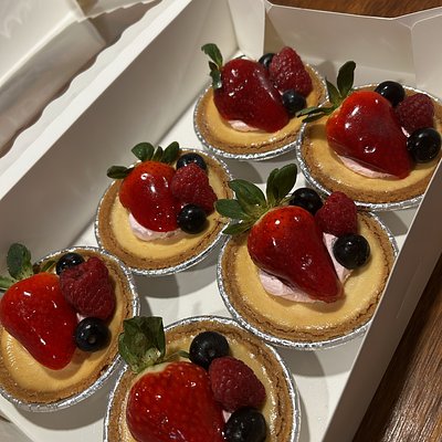 Mexican Cheesecake Individual Portions W Fruit 1 Dz  