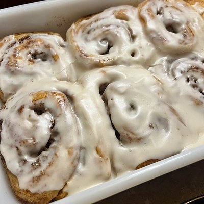 Sourdough Buttermilk Cinnamon Rolls