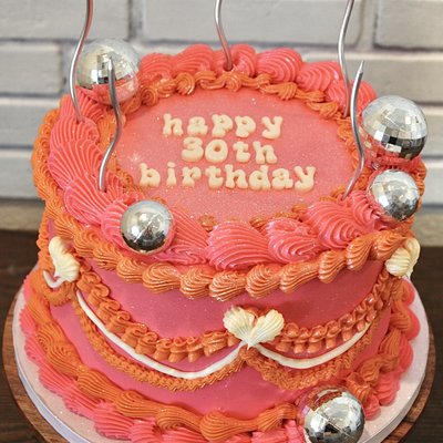 Disco Queen Cake🪩