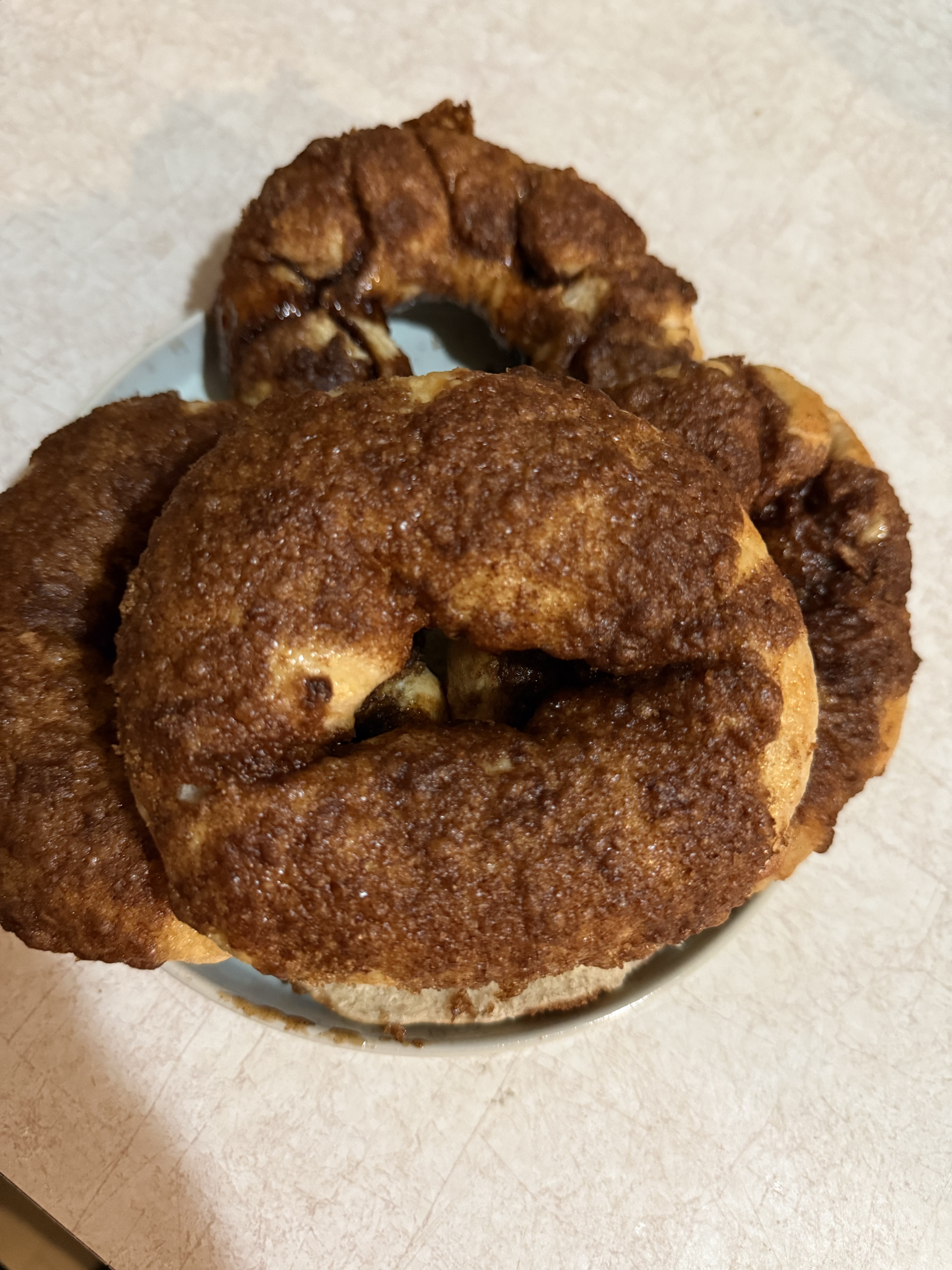Cinnamon Sugar Bagels 