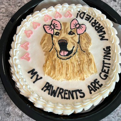 Custom Cookie Cake