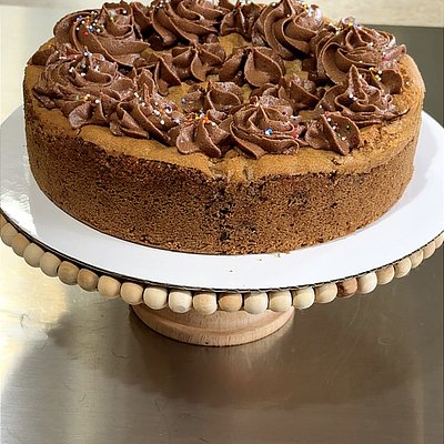 Best Seller!! 9” Chocolate Chip Cookie Cake (Edible Images Optional) Sugar Cookie Also Available 