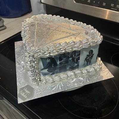 Custom Photo Collage Cake