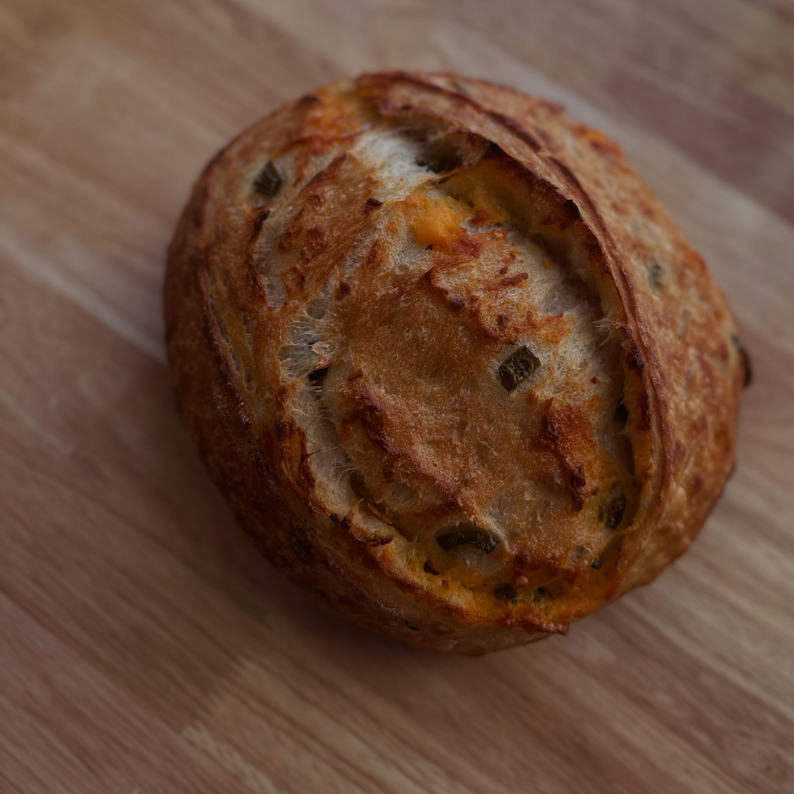 Cheddar Jalapeno Sourdough