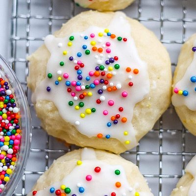 Easter Ricotta Cookies 
