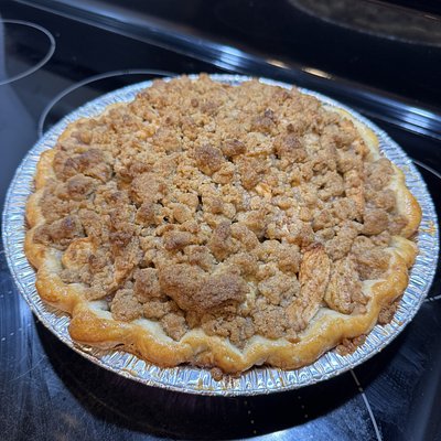Apple Crumb Pie