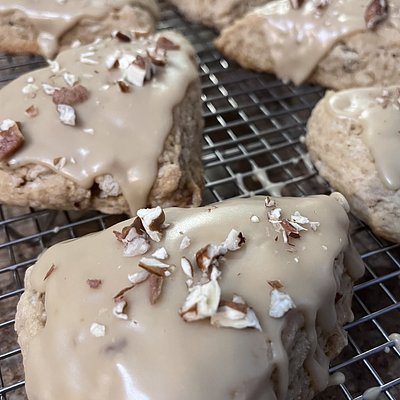 Maple Pecan Scones 