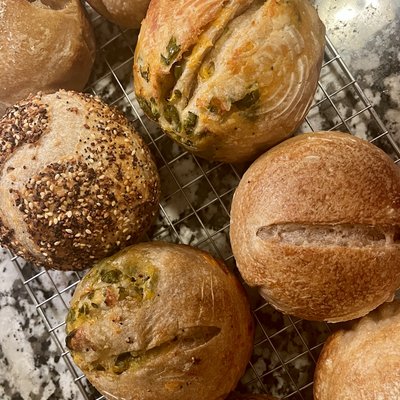 SAVORY SOURDOUGH FLIGHT