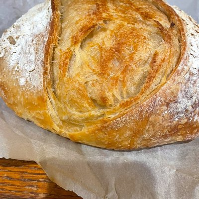 Croissant sourdough loaf