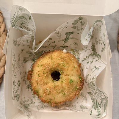 Mini Key Lime Cream Cheese Pound Cake 