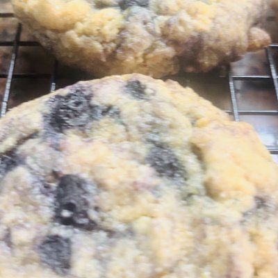 Luscious Lemon Blueberry Cookies