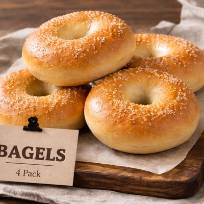 Sourdough Bagels 4 Pack