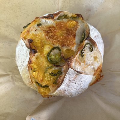 Jalapeño Cheddar Sourdough