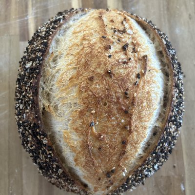Everything Seasoning Sourdough Bread
