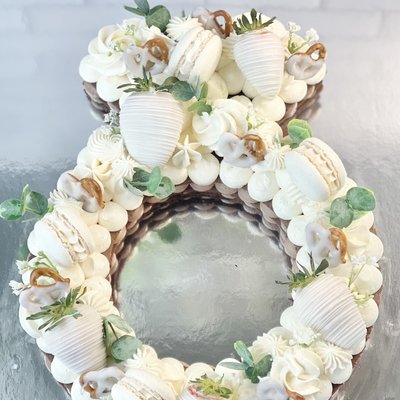 Cookie Cakes (round, Number/letter, Engagement Or Tiered)