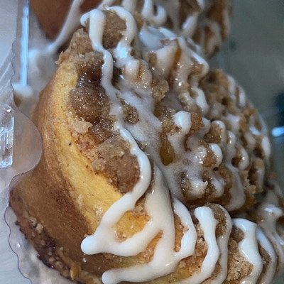 Peach Cinnamon Roll