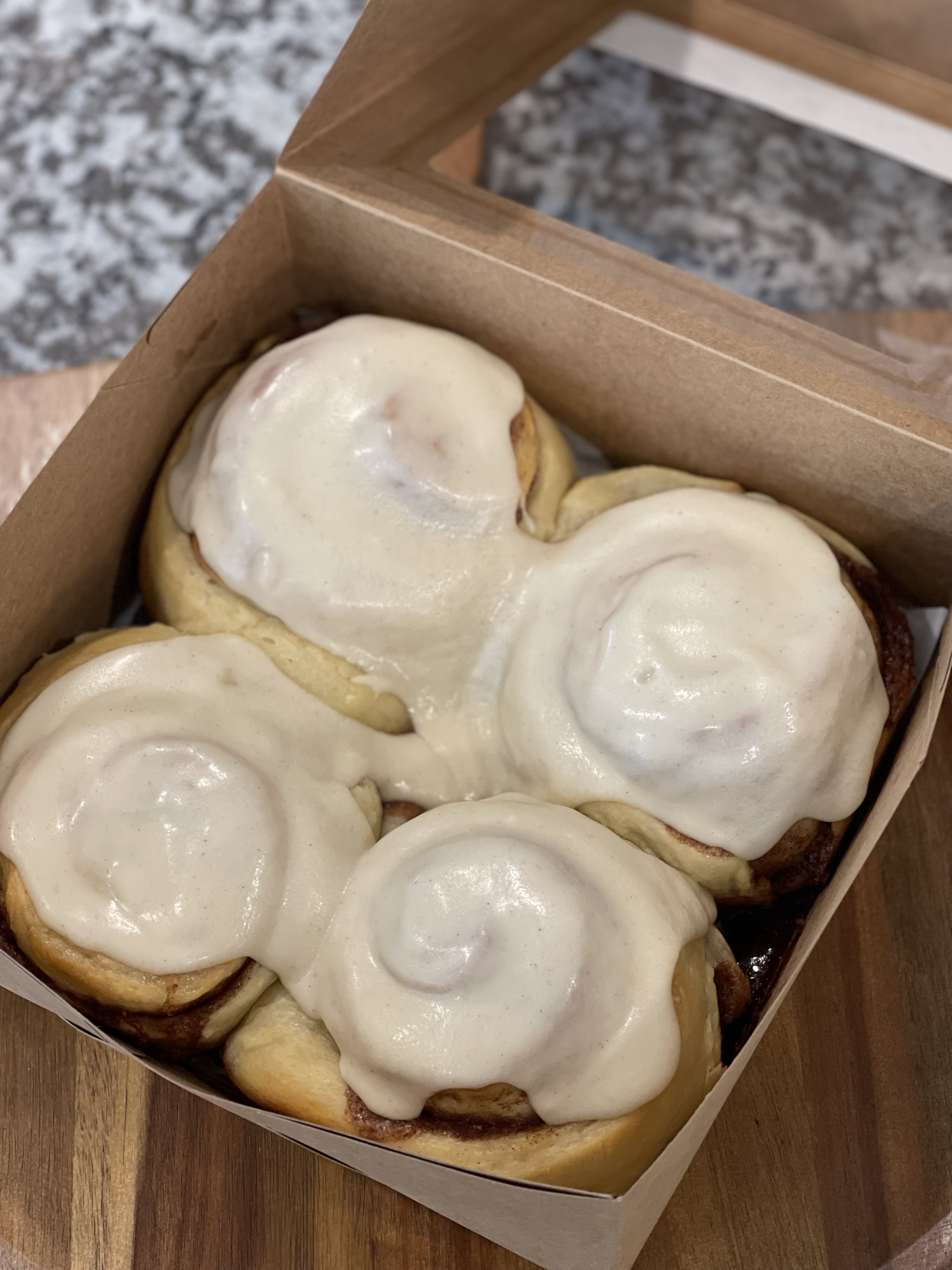 Sourdough Cinnamon Rolls 4 Pack