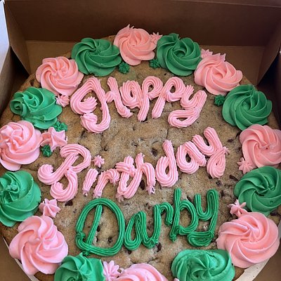 Custom Cookie Cake