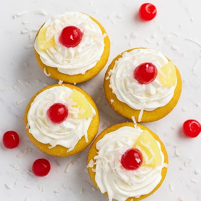 Pina Colada Cupcake1/2 Dz 