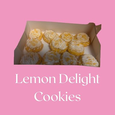 Lemon delight cookies