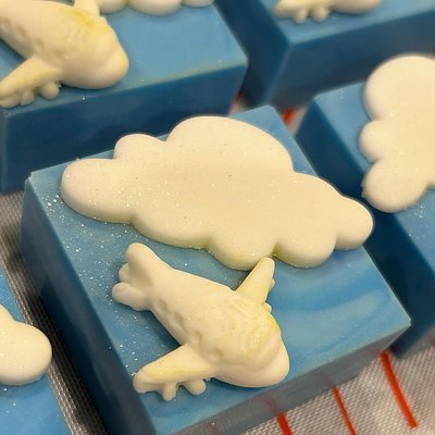 Small Molded Decorative Rice Krispy Treats 