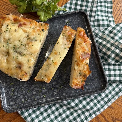 Garlic Butter + Mozzarella Focaccia