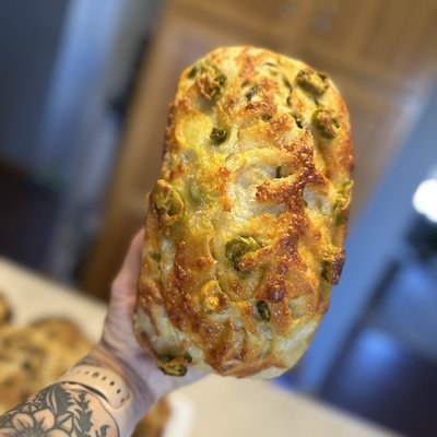 Jalepeno Cheddar Sourdough