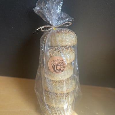 Everything Sourdough Bagels - Half Dozen