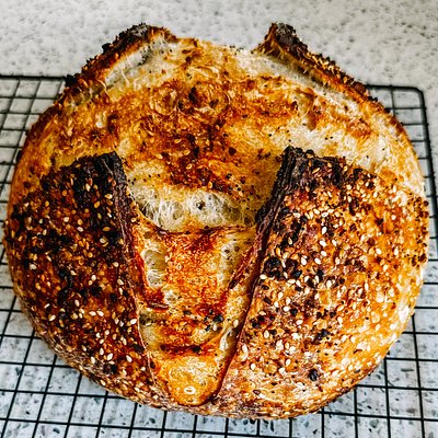 Everything Bagel Sourdough