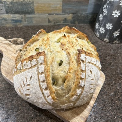 Dill Pickle Sourdough 