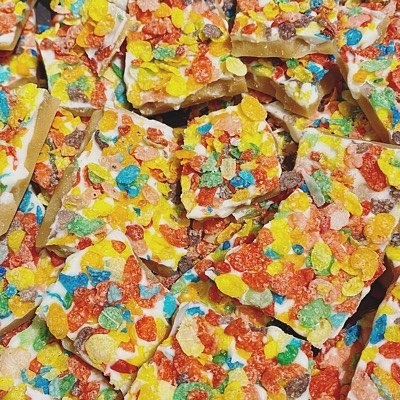 4oz Fruity Pebbles & White Chocolate 