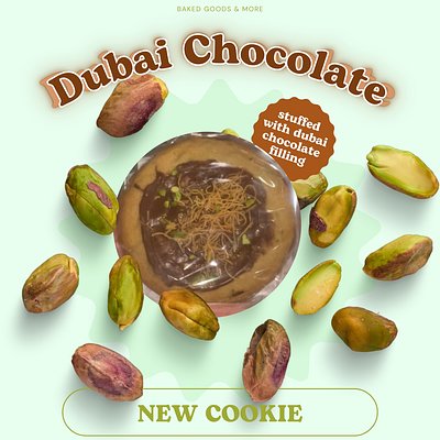 Dubai Chocolate Cookies