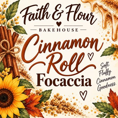 Cinnamon Roll Focaccia